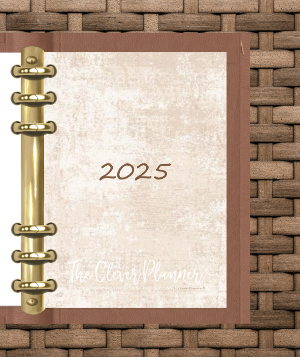 2025 Monthly Calendar (Separated) to use with monthly dividers The