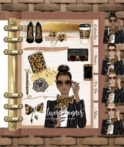 Planner Insert Bundle tab set (planner not included)