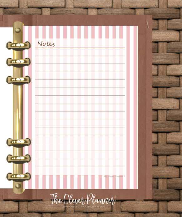 Pastel Tea Party Planner Insert Bundle tab set (planner not included)