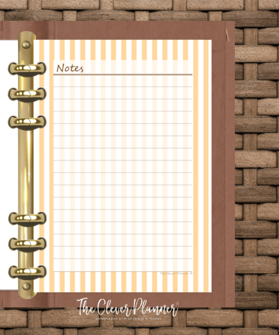 Midnight Rose Planner Insert Bundle tab set (planner not included)