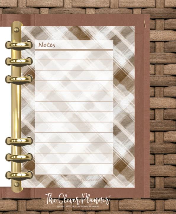 Beary Preppy Planner Insert Bundle tab set (planner not included)