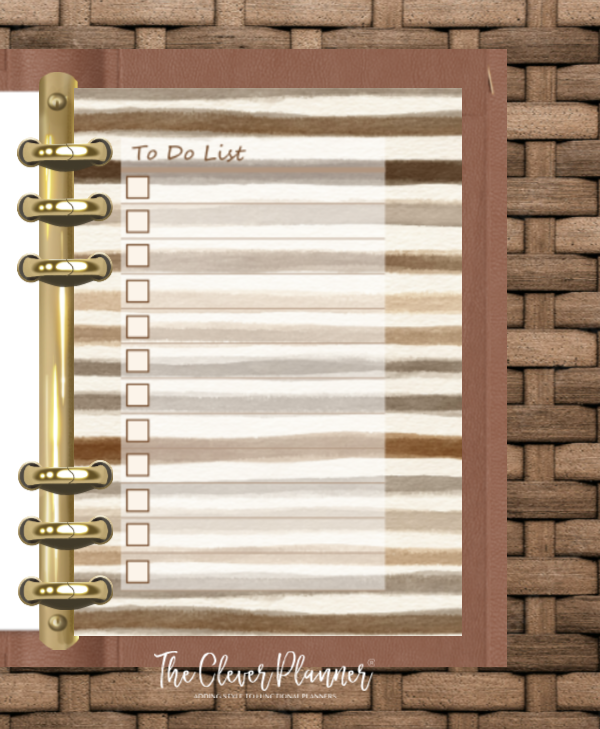 Beary Preppy Planner Insert Bundle tab set (planner not included)