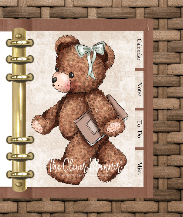 Country Bear Planner Insert Bundle tab set (planner not included)