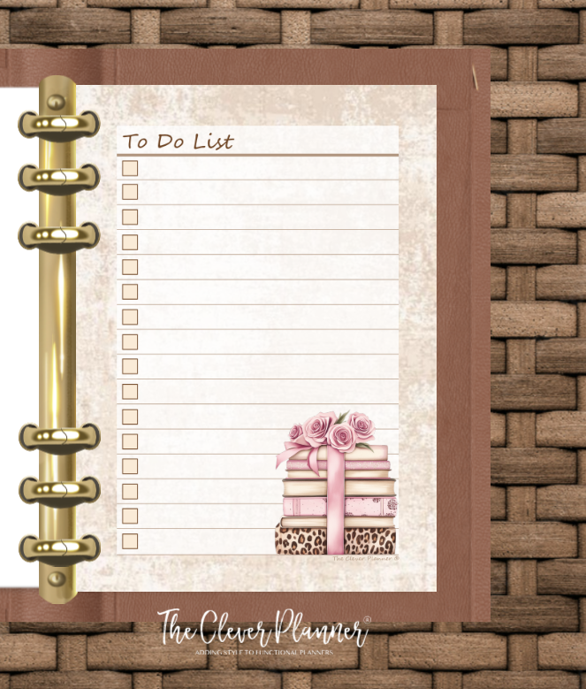 Leopard Print Planner Insert Bundle tab set (planner not included)