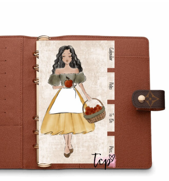 Fall Girl Planner Tab Set Bundle (planner not included)