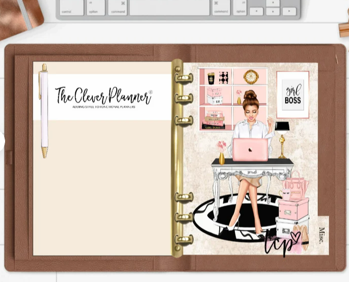 4 tab planner divider set