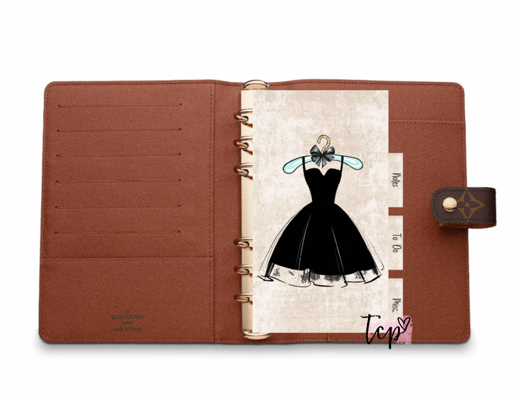 Fancy Girl Planner Bundle tab set (planner not included)