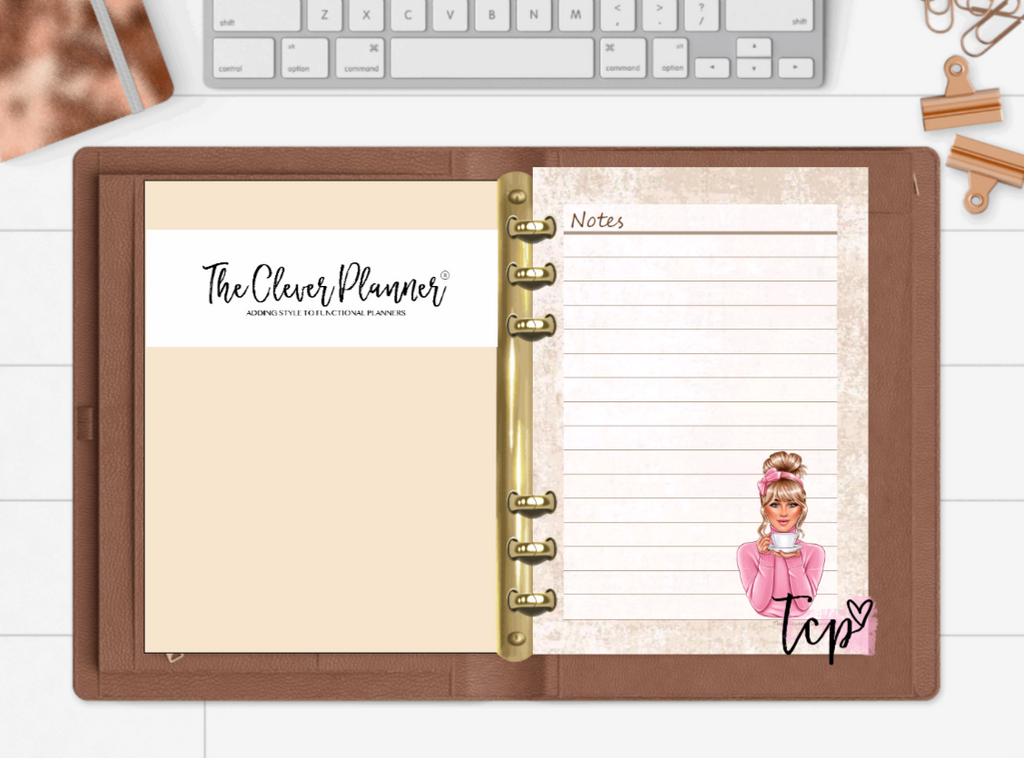 Planner Insert Bundle tab set (planner not included) Pink Bundle