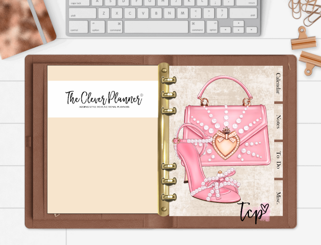 Planner Insert Bundle tab set (planner not included) Pink Bundle