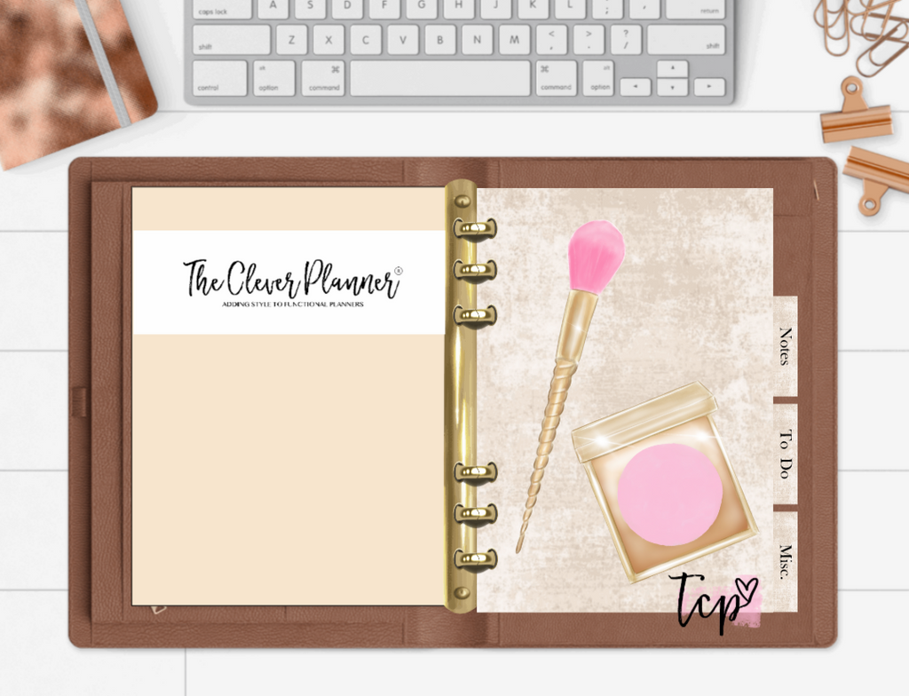 Planner Insert Bundle tab set (planner not included) Pink Bundle