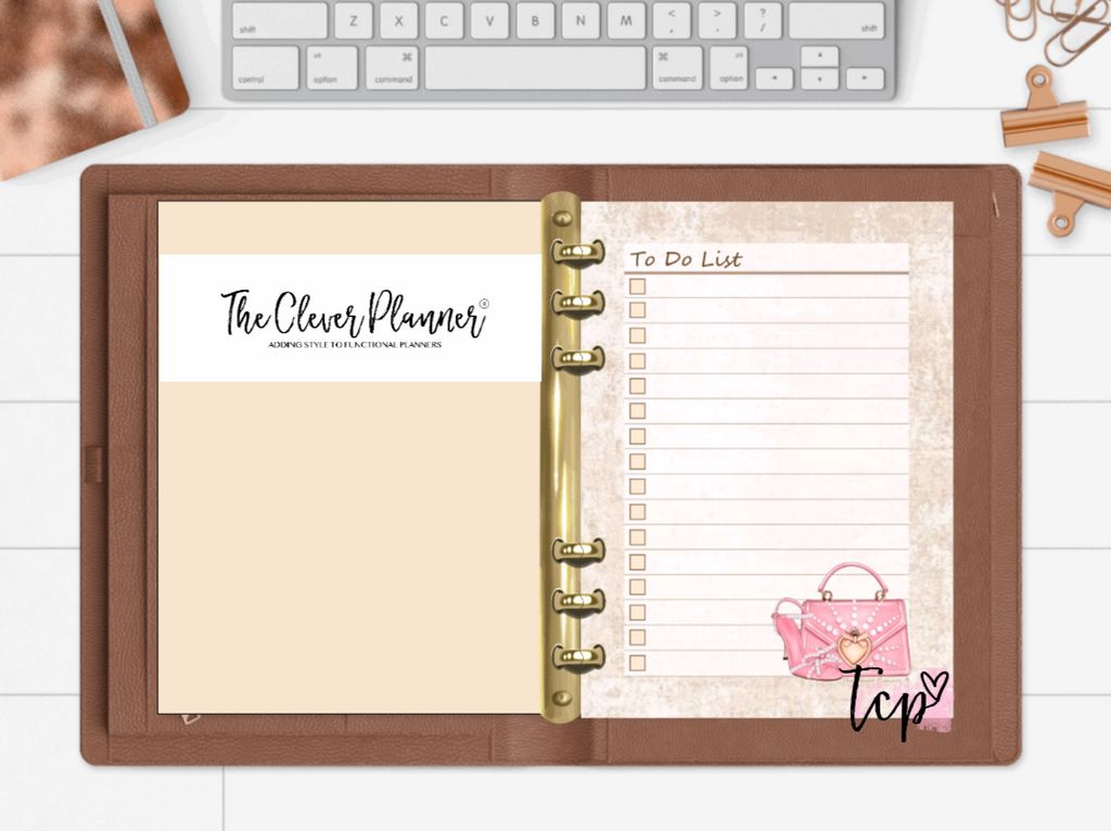 Planner Insert Bundle tab set (planner not included) Pink Bundle